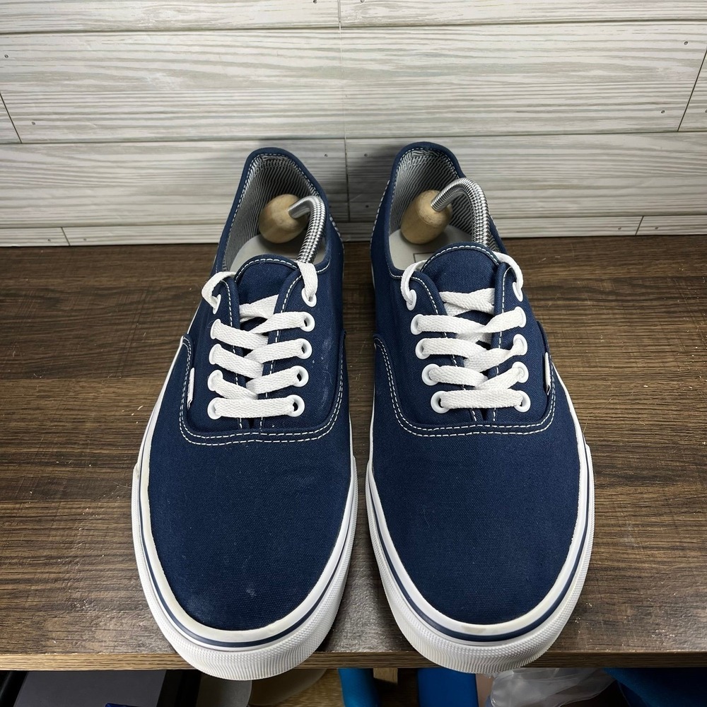 Vans Authentic Blue Shoes - M 11.5 - W 13 - Picture 5 of 9